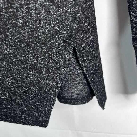 BB Dakota Steve Madden Black Knit Long Sleeve Cowl Neck Sweater Size Medium - Picture 7 of 11